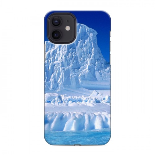 Дизайнерский силиконовый чехол для Iphone 12 Льды