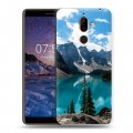 Дизайнерский пластиковый чехол для Nokia 7 Plus Озера