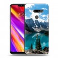 Дизайнерский пластиковый чехол для LG G8 ThinQ Озера