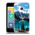 Дизайнерский пластиковый чехол для Nokia Lumia 530 Озера