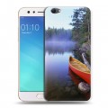 Дизайнерский силиконовый чехол для OPPO F3 Озера