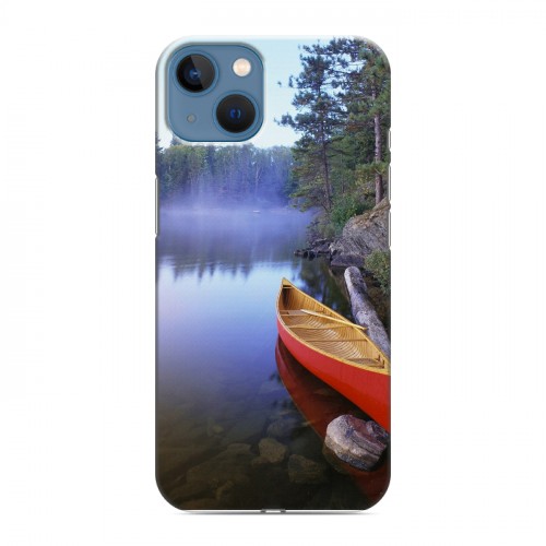Дизайнерский силиконовый чехол для Iphone 13 Озера