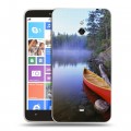 Дизайнерский пластиковый чехол для Nokia Lumia 1320 Озера