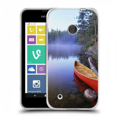 Дизайнерский пластиковый чехол для Nokia Lumia 530 Озера