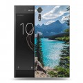 Дизайнерский пластиковый чехол для Sony Xperia XZs Озера