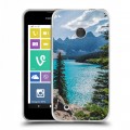 Дизайнерский пластиковый чехол для Nokia Lumia 530 Озера