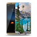 Дизайнерский пластиковый чехол для ZTE Axon 7 Озера