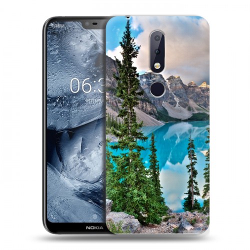 Дизайнерский пластиковый чехол для Nokia 6.1 Plus Озера