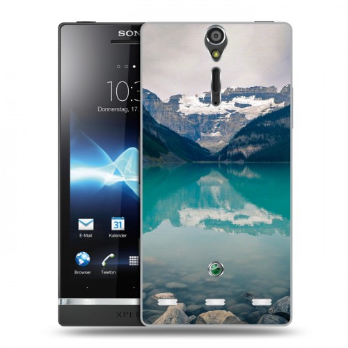 Дизайнерский пластиковый чехол для Sony Xperia S Озера