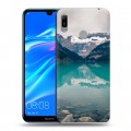 Дизайнерский пластиковый чехол для Huawei Y6 (2019) Озера