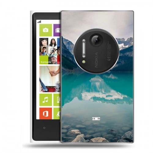 Дизайнерский пластиковый чехол для Nokia Lumia 1020 Озера