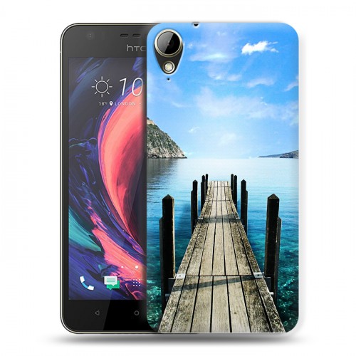 Дизайнерский пластиковый чехол для HTC Desire 10 Lifestyle Озера
