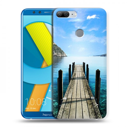 Дизайнерский пластиковый чехол для Huawei Honor 9 Lite Озера
