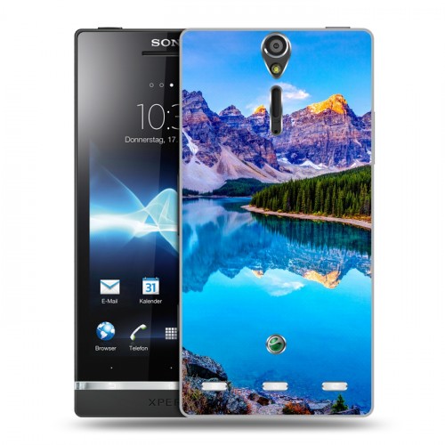 Дизайнерский пластиковый чехол для Sony Xperia S Озера