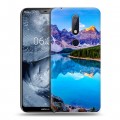 Дизайнерский силиконовый чехол для Nokia 6.1 Plus Озера