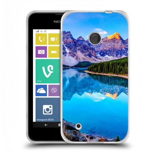 Дизайнерский пластиковый чехол для Nokia Lumia 530 Озера