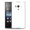 Дизайнерский пластиковый чехол для Sony Xperia acro S Озера