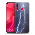 Дизайнерский пластиковый чехол для Huawei Nova 4 Молния