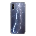 Дизайнерский силиконовый чехол для Xiaomi RedMi 9A Молния