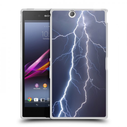 Дизайнерский пластиковый чехол для Sony Xperia Z Ultra  Молния