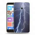 Дизайнерский пластиковый чехол для Nokia Lumia 1320 Молния