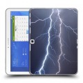 Дизайнерский силиконовый чехол для Samsung Galaxy Tab 4 10.1 Молния