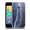 Дизайнерский пластиковый чехол для Nokia Lumia 530 Молния