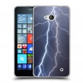 Дизайнерский пластиковый чехол для Microsoft Lumia 640 Молния