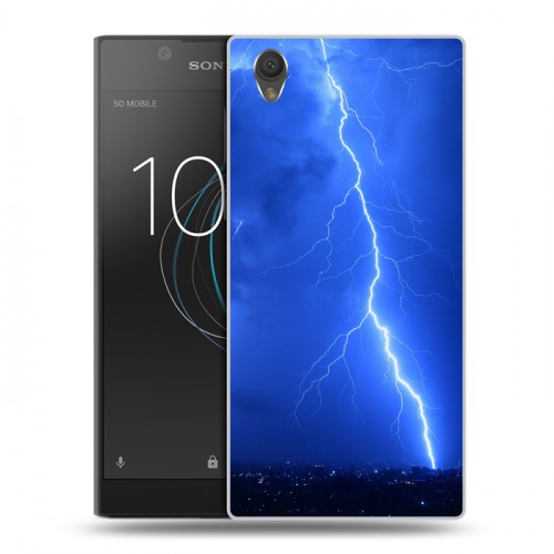 Дизайнерский пластиковый чехол для Sony Xperia L1 Молния