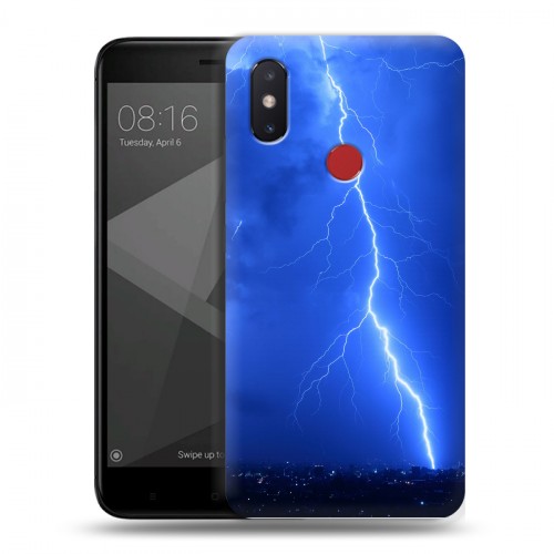 Дизайнерский пластиковый чехол для Xiaomi Mi8 SE Молния