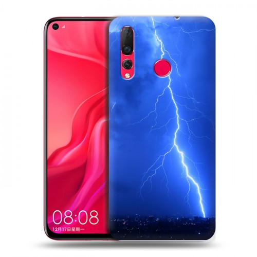 Дизайнерский пластиковый чехол для Huawei Nova 4 Молния