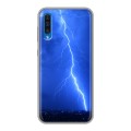 Дизайнерский силиконовый чехол для Samsung Galaxy A50 Молния