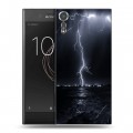 Дизайнерский пластиковый чехол для Sony Xperia XZs Молния