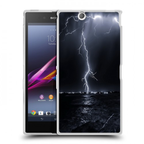 Дизайнерский пластиковый чехол для Sony Xperia Z Ultra  Молния