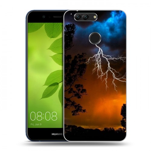 Дизайнерский пластиковый чехол для Huawei Nova 2 Plus Молния