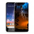 Дизайнерский пластиковый чехол для Nokia 2.2 Молния