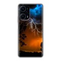 Дизайнерский силиконовый чехол для XIaomi Poco F5 Молния