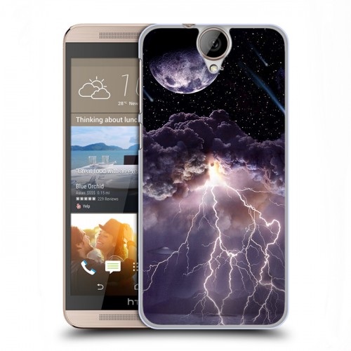 Дизайнерский силиконовый чехол для HTC One E9+ Молния