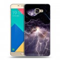 Дизайнерский силиконовый чехол для Samsung Galaxy A9 Молния