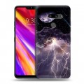 Дизайнерский пластиковый чехол для LG G8 ThinQ Молния