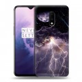 Дизайнерский пластиковый чехол для OnePlus 7 Молния