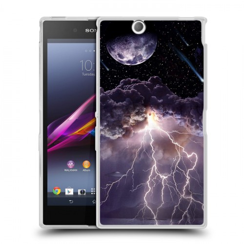 Дизайнерский пластиковый чехол для Sony Xperia Z Ultra  Молния