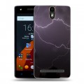 Дизайнерский силиконовый чехол для Wileyfox Storm Молния