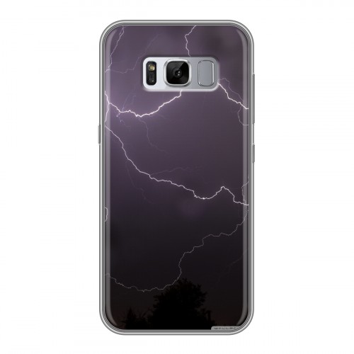 Дизайнерский силиконовый чехол для Samsung Galaxy S8 Plus Молния