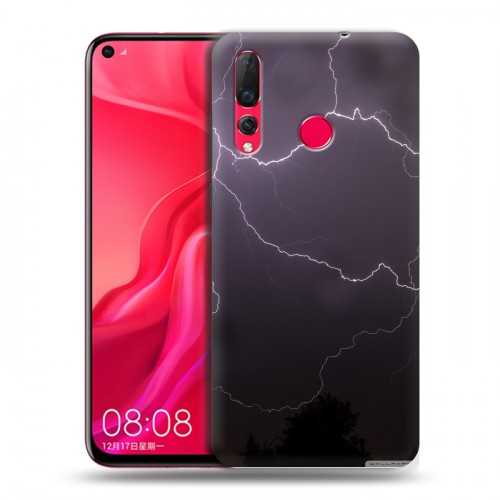 Дизайнерский пластиковый чехол для Huawei Nova 4 Молния