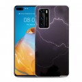 Дизайнерский пластиковый чехол для Huawei P40 Молния