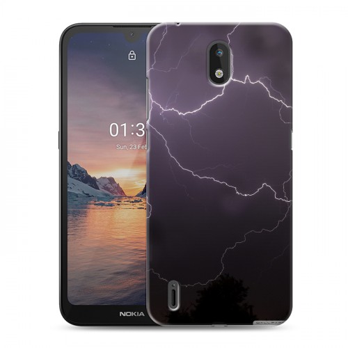 Дизайнерский силиконовый чехол для Nokia 1.3 Молния