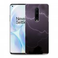 Дизайнерский пластиковый чехол для OnePlus 8 Молния