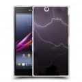 Дизайнерский пластиковый чехол для Sony Xperia Z Ultra  Молния