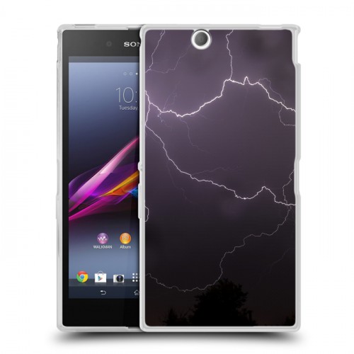 Дизайнерский пластиковый чехол для Sony Xperia Z Ultra  Молния